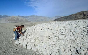 Ignimbrite flow topped with pumice usgs